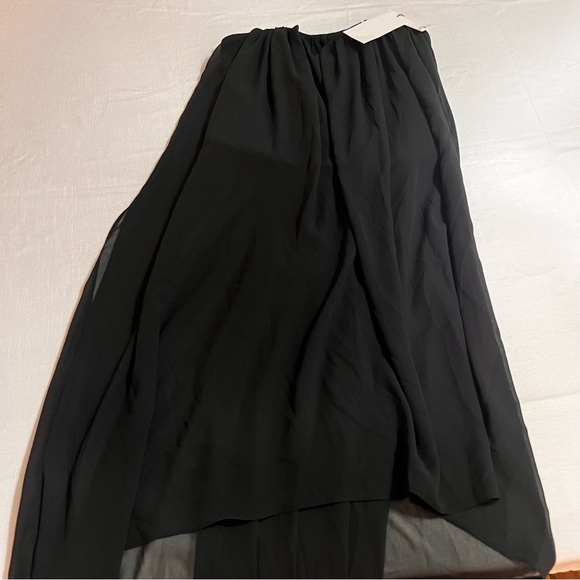 ZARA M BLACK ZW COLLECTION STRAPLESS LONG TOP NWT, Holiday ‘25 - Picture 14 of 14